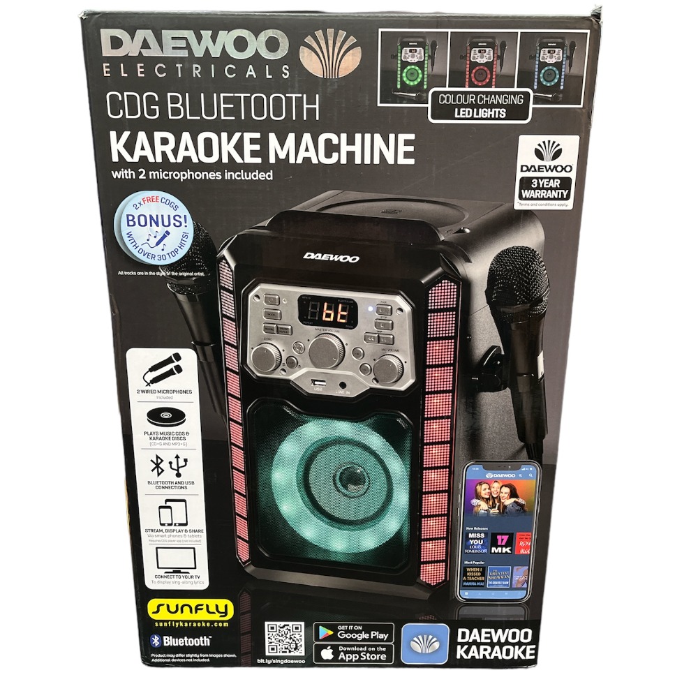 Daewoo Karaoke Machine *SALE WAS £79.99* Own4Less